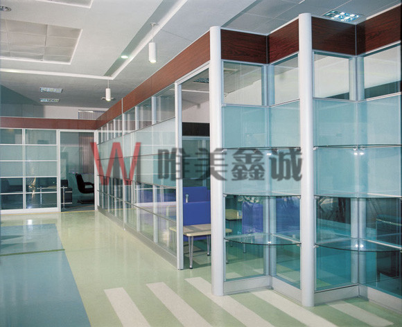 玻璃高隔屏風GG-BL-009
