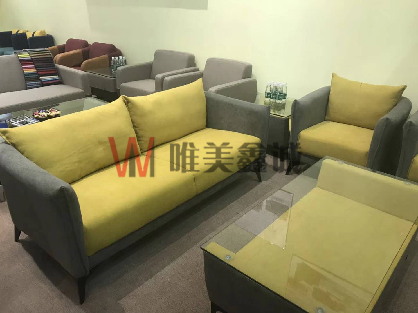 現(xiàn)代時(shí)尚布藝沙發(fā)WM-BYSF-005