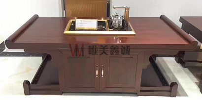 實(shí)木多功能燒水茶幾WM-SHCJ-010